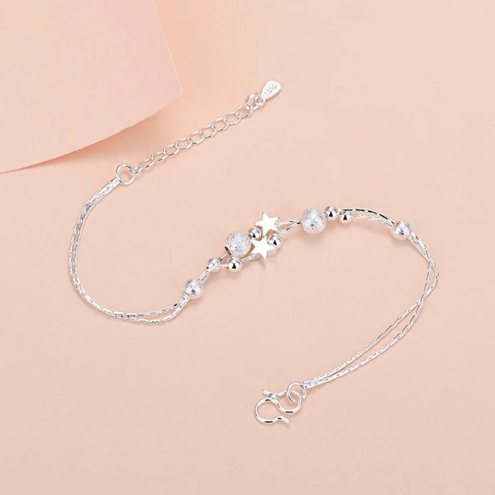 🌟 925 Sterling Silver Luxury Earrings Necklace Bracelet And Ring Adjustable - Picture 8 of 14